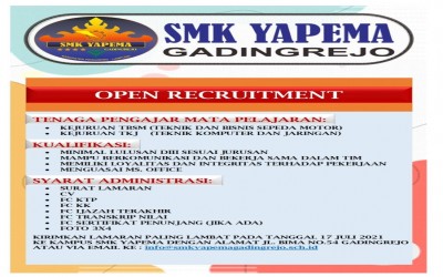 OPEN RECRUITMENT